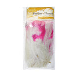 Marabou Feathers Two Tone Pink 6g