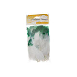 Marabou Feathers Two Tone Green 6g