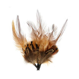 Feather Trim Natural 3/pk