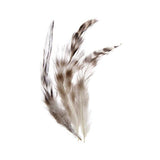 Rooster Chinchilla Saddle Feathers Natural 3g