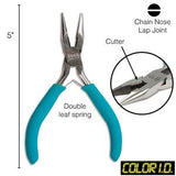 Chain Nose Pliers with Cutter 1/pk