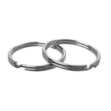 1/2" Stainless Steel Split Rings 10/pk