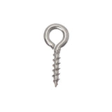 Nickel Screw Eye Bail 20/pk