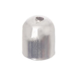 8x7mm Nickel End Caps 10/pk