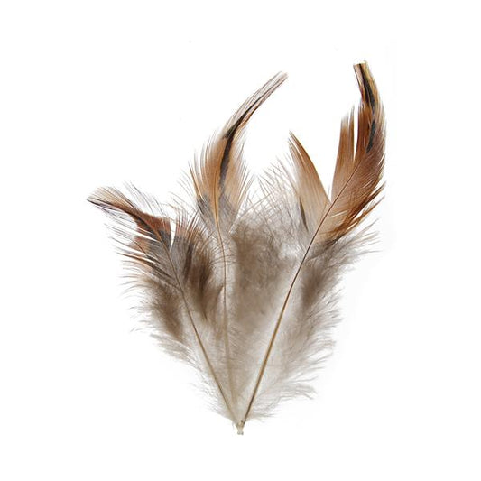 Rooster Furnace Saddle Feathers Natural 3g