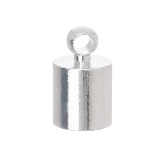 6mm Nickel End Caps 10/pk