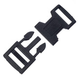 15mm Black Side Release Buckle 5/pk