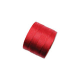 S-Lon Micro Bead Cord .12mm Scarlett 262yd Spool