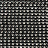 Plastic 2mm Black Rhinestone Banding 10yd/pk