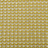 *Plastic 2mm Yellow Rhinestone Banding 10yd/pk