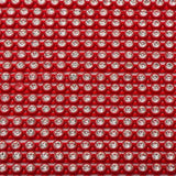 *Plastic 2mm Red Rhinestone Banding by the Yard