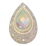 Crystal AB 20x30mm Tear Drop Sew-On Stone #9103-00 10/pk