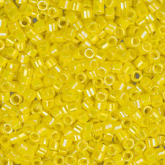 11/0 Delica Bead #0160 Opaque Yellow AB 5.2g