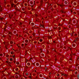 11/0 Delica Bead #0214 Opaque Red AB 5.2g