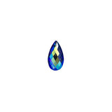 Royal Blue AB 11x18mm Tear Drop Sew On Stone #9025-02 20/pk