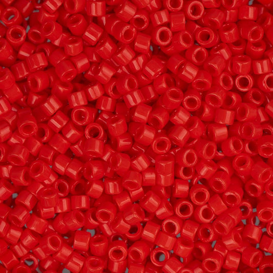 11/0 Delica Bead #0727 Op Red Vermillion 5.2g