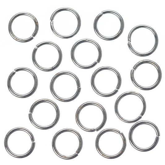 6mm Nickel Jump Rings 20 Grams