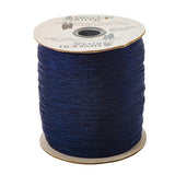 Round Navy Shawl Fringe 1800ft Spool