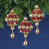 Ornament Kit - Baroque Drops - Makes 3