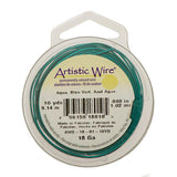 18g Artistic Wire Aqua 10yd