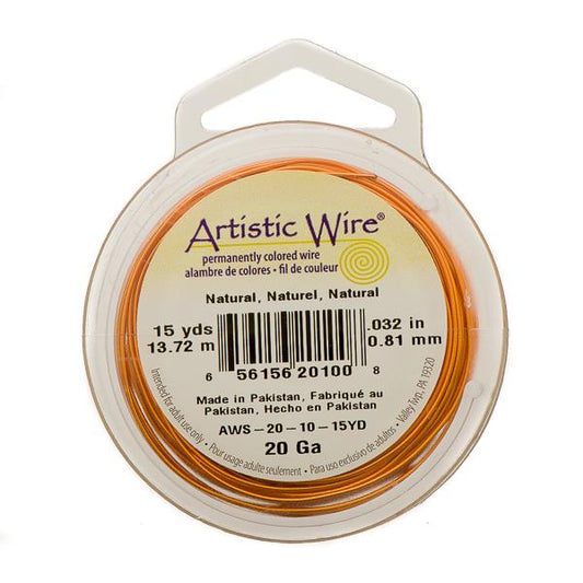 20g Artistic Wire Natural Copper 15yd