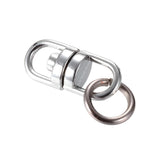 Link Swivel with Jump Ring Nickel 5/pk