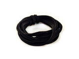 3mm Suede Lace Black 2m