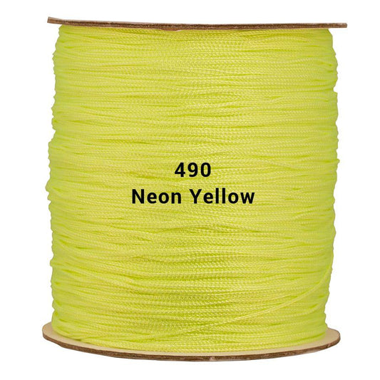 Round Neon Yellow Shawl Fringe 1800ft Spool