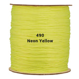 Round Neon Yellow Shawl Fringe 1800ft Spool