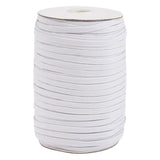 *5mm Flat White Elastic - Price Per Yard