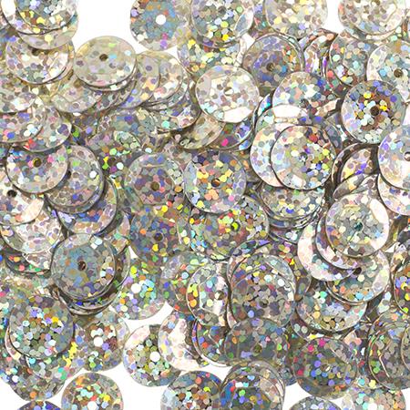 Sequins 6mm Hologram Champagne 1600/pk