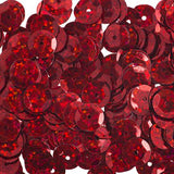 Sequins 6mm Hologram Red 1600/pk