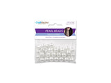 10mm Craft Pearls White 40/pk