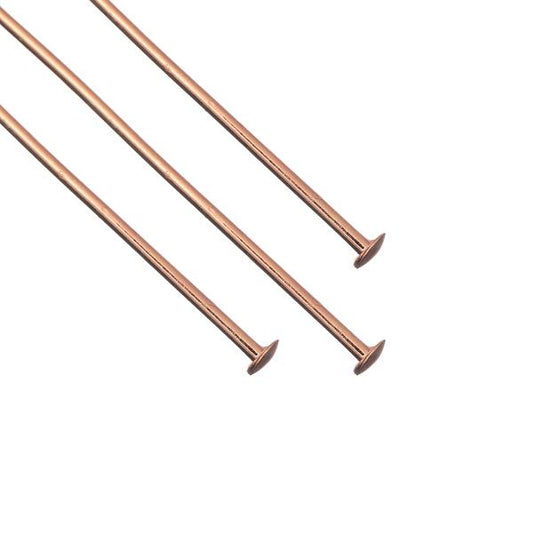 Head Pins 2" Rose Gold 50/pk