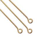 Eye Pins 3" Gold 50/pk