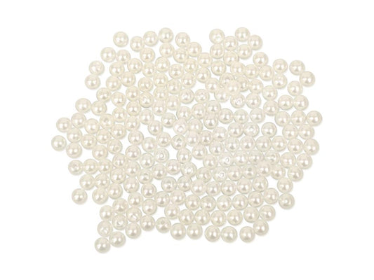 6mm Craft Pearls Ivory 185/pk