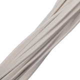 *5mm Flat White Elastic 5m