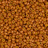 15/0 Miyuki Seed Beads #1479 Opaque Pumpkin 8.2g