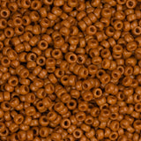 15/0 Miyuki Seed Beads #4458 Duracoat Opaque Red Brown 8.2g