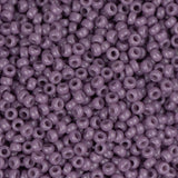 15/0 Miyuki Seed Beads #4489 Duracoat Opaque Purple 8.2g