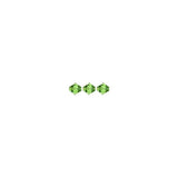 6mm Peridot Preciosa Bicone Each