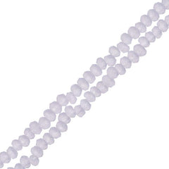 Crystal Lane Rondelle 1.5x2.5mm Opaque Pink 246/Strand