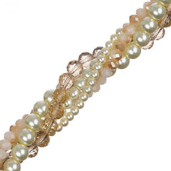 Crystal Lane Twisted Bead Strands Pussy Willow