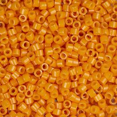 11/0 Delica Bead #0651 Opaque Squash 50g Bag