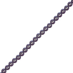 Czech Glass Pearls 4mm Iridescent Purple 45/Strand