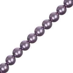 Czech Glass Pearls 8mm Purple 22/Strand