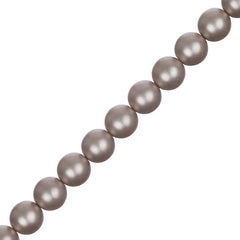 Czech Glass Pearls 8mm Platinum 22/Strand