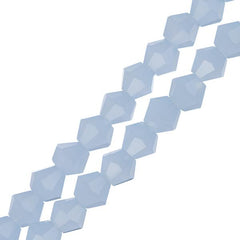 Crystal Lane Bicone 4mm Opaque Light Periwinkle 96/Strand