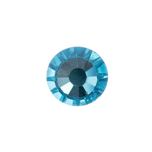 Crystal Lane Flat Back Stones ss30 (6.5mm) Aquamarine 72pcs