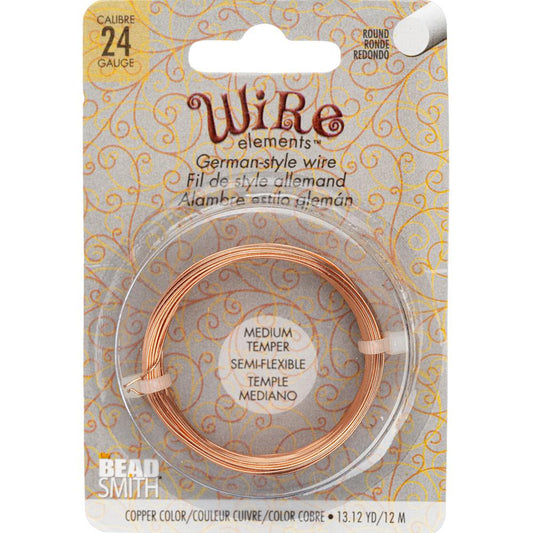 24g German Style Wire Copper 12m